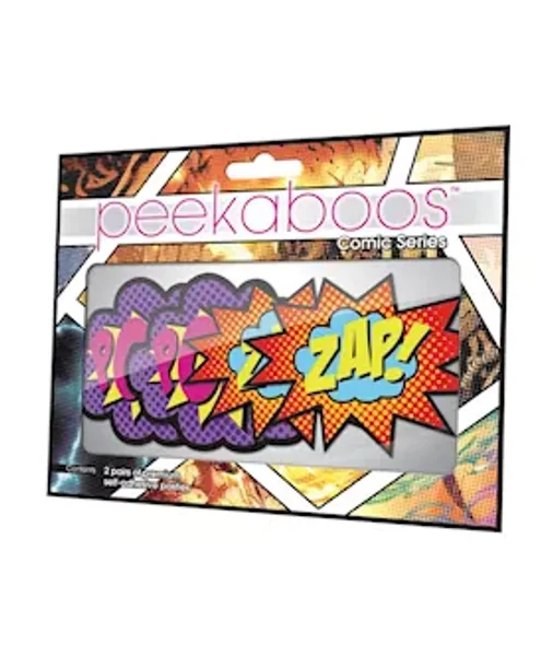 Pow/zap Superhero Pasties - Multi — image 2 of 3