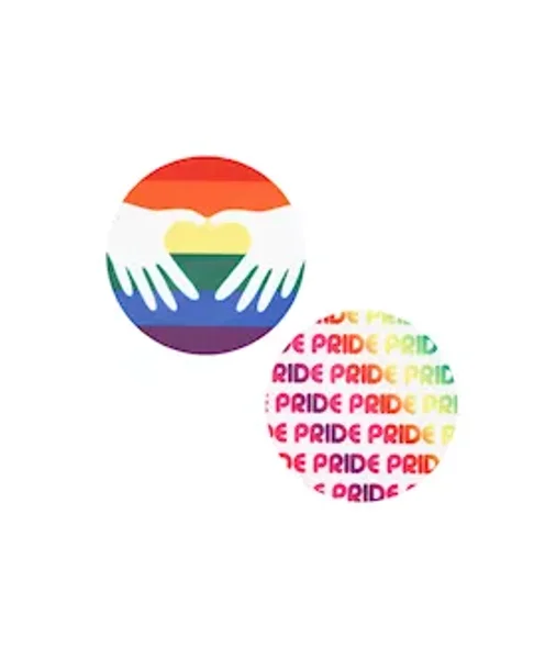 Pride Circles Pasties - Rainbow — image 2 of 2