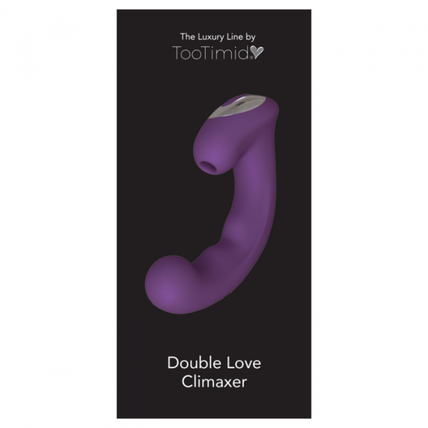 Double Love Climaxer G-Spot Vibe & Clit Sucker