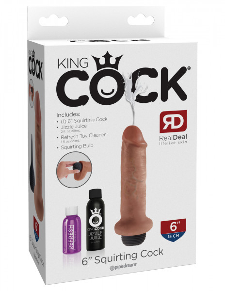 6" Squirting Cock