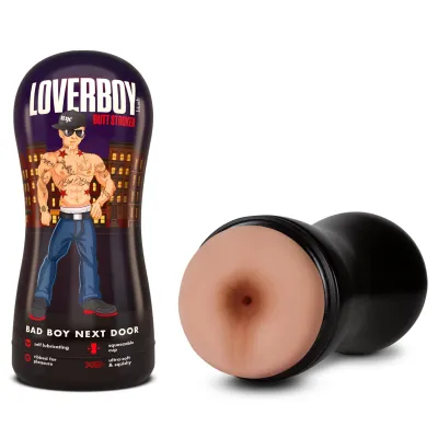 Loverboy Bad Boy Next Door Self Lubricating Stroker Beige