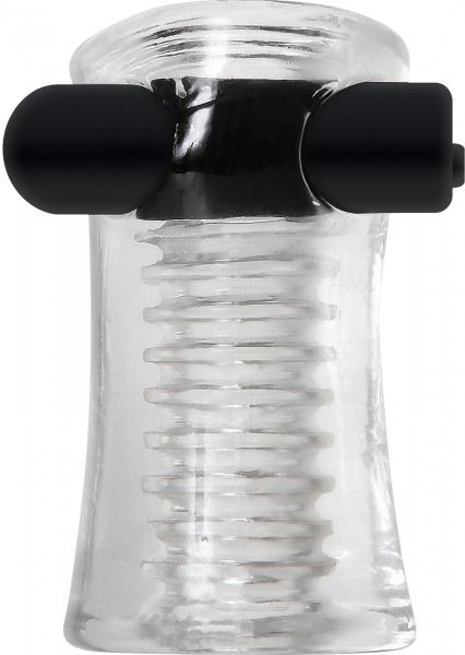 Pop Clear Mini Vibrating Stroker