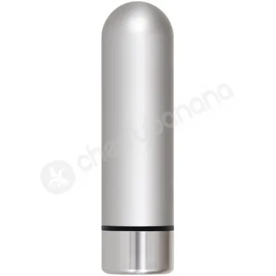 Adam Eve Rechargeable Silver Metal 9 Speed Bullet