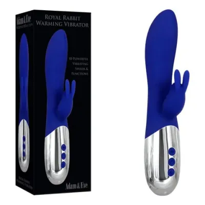 Adam Eve Royal Rabbit Warming Vibrator