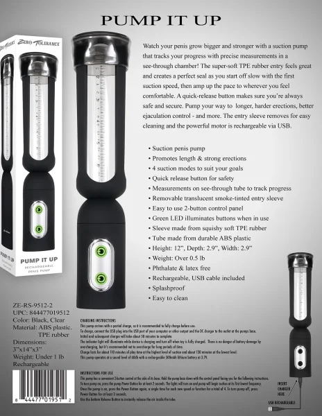 Pump It Up Penis Pump
