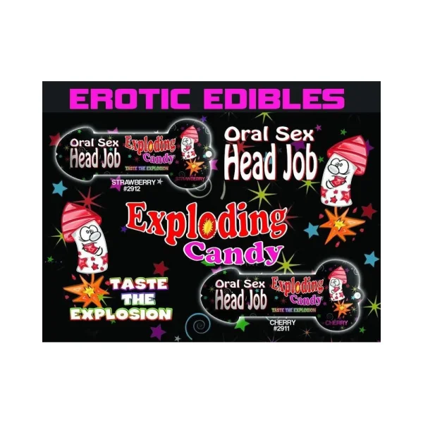 Head Job Oral Sex Candy (Strawberry)