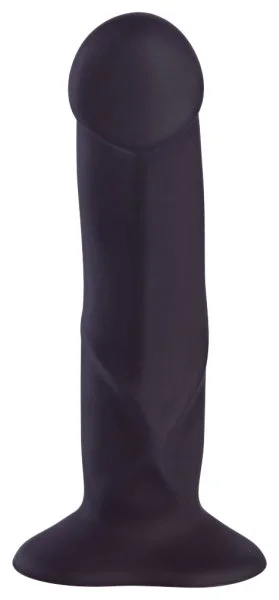 Fun Factory The Boss 7" Girthy Silicone Dildo - Black — image 6 of 8