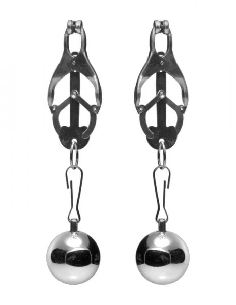 Deviant Monarch Weighted Nipple Clamps