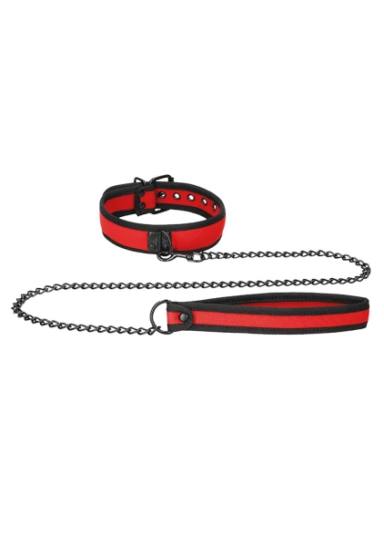 Ouch! Luxury Collar with Leash