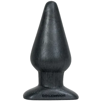The Super Big End Charcoal Butt Plug