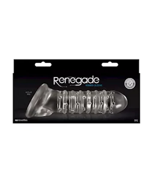 Renegade Ribbed Sleeve Clear - Clear — image 4 of 4