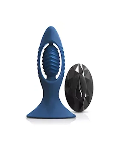 Renegade V2 Remote Controlled Plug - 4.4 Inch - Blue — image 2 of 3
