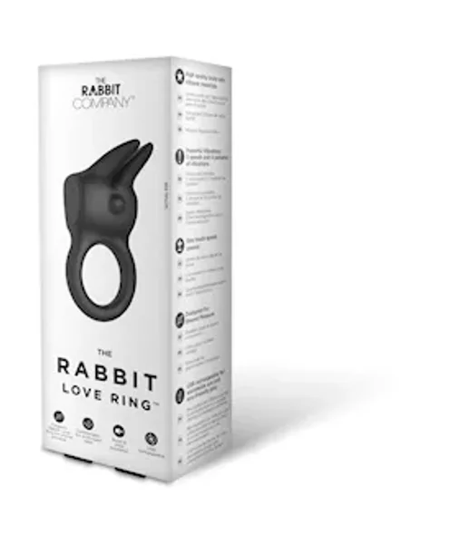 Rabbit Love Ring Rechargeable  - Black — image 8 of 8