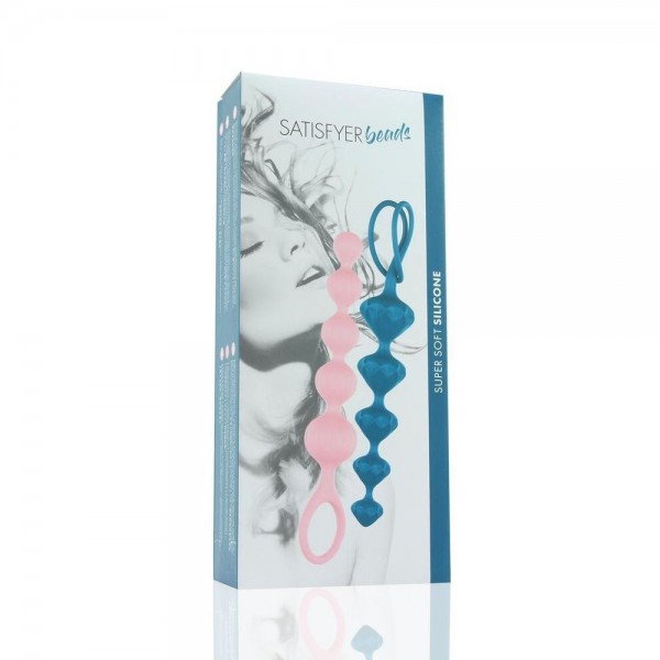 Satisfyer Soft Silicone Anal Beads (2-Pack)