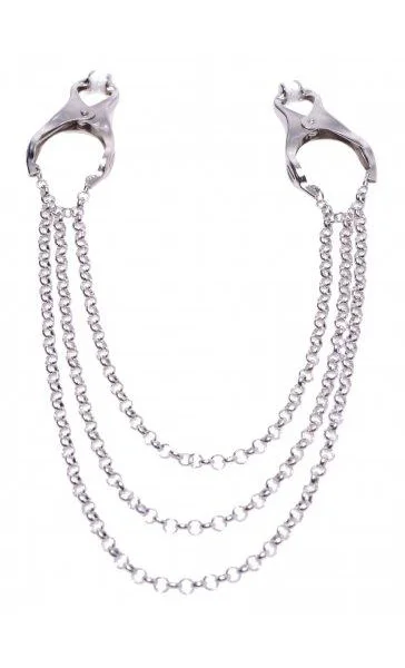 Affix Triple Chain Nipple Clamps