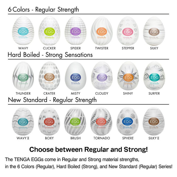 Tenga Egg 'Misty' Penis Masturbator