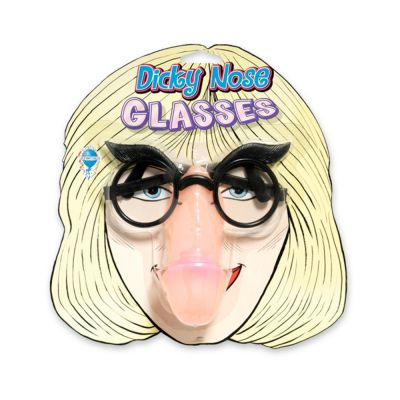 Dicky Nose Joke Glasses