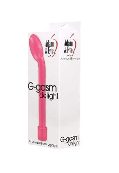 Adam and Eve G-Gasm Delight G-Spot Vibrator - Pink