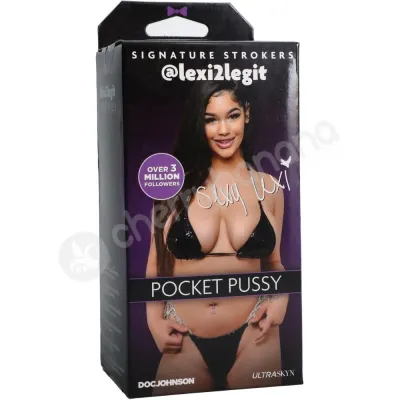 Signature Strokers Girls Of Social Media lexi2legit Ultraskyn Pocket Pussy Stroker