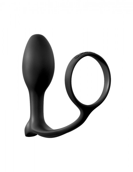 Ass-Gasm Cock Ring Beginners Plug