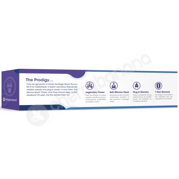 Magic Wand Plus Extra Powerful Plug-In Vibrating Massager