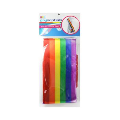 Gaysentials Rainbow Sash O S