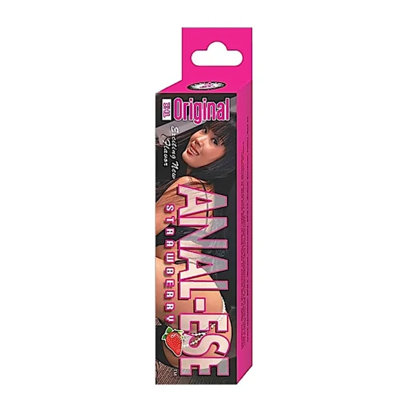 Anal-Ese Strawberry Numbing Anal Lubricant | 0.5 Oz (15ml)
