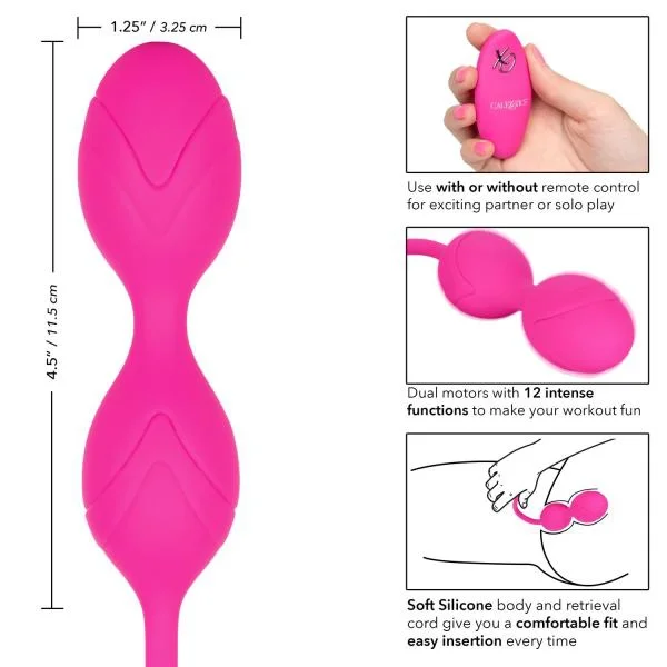 Remote Dual Motor Kegel System Pink — image 4 of 8