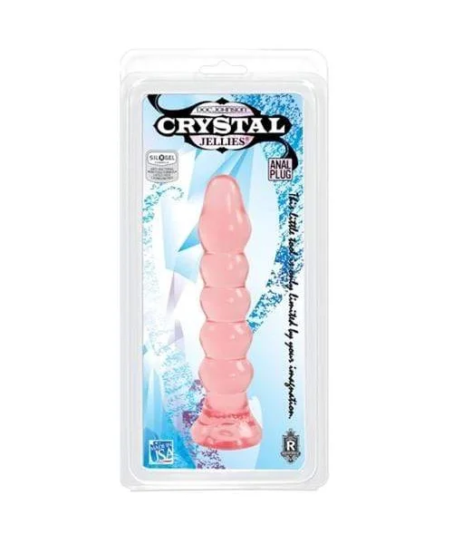 Crystal Jellie Anal Plug - Pink