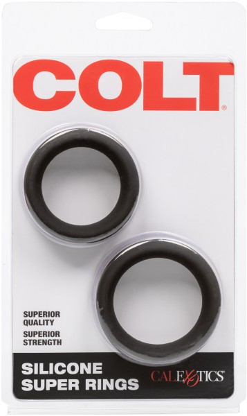 Silicone Super Cock Rings x2