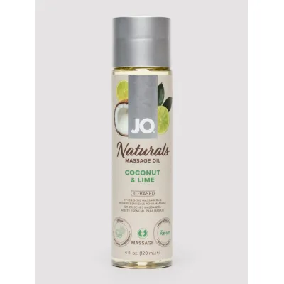 System JO Naturals Coconut and Lime Massage Oil 120ml