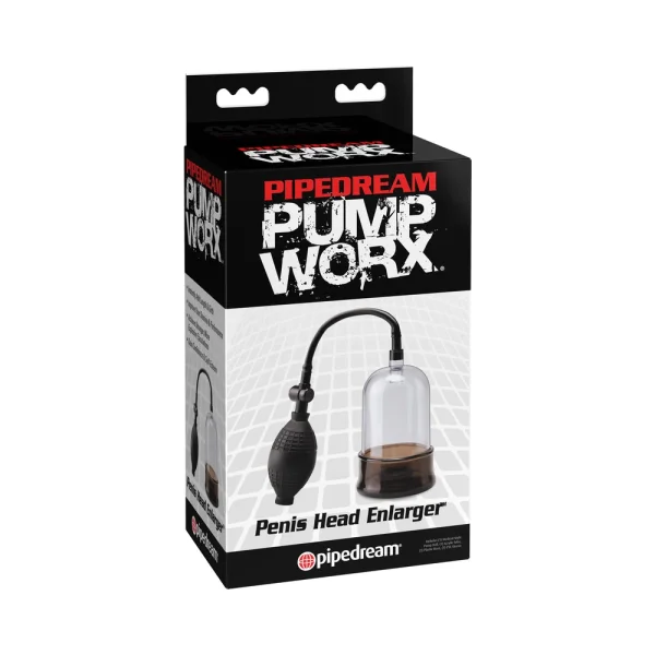 Pump Worx Penis Head Enlarger Black