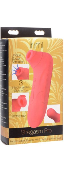 Shegasm Pro Clitoral Stimulator (Pink)