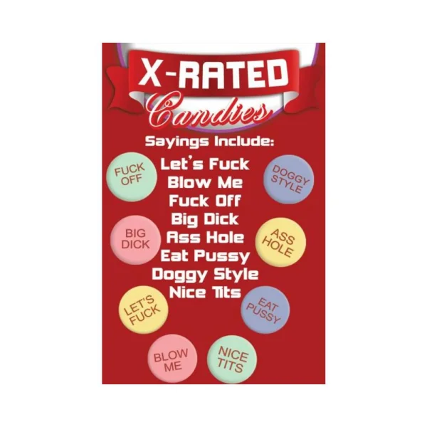 X-Rated Candy With Assorted Sayings - 24 Piece Display — image 5 of 5