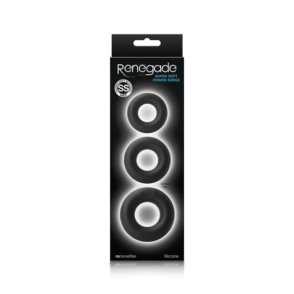 Renegade Super Soft Power Rings - Black — image 8 of 8
