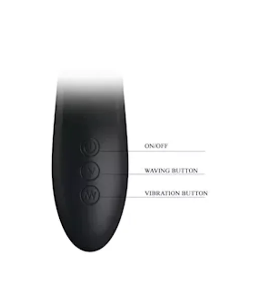 Dirty Dylan Rabbit Vibe - Black - 8.2 Inch — image 7 of 9