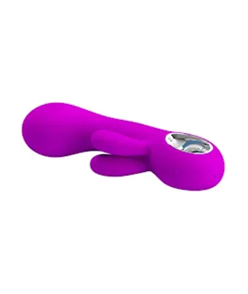 Valentine Dual Ear Rabbit Vibe - Purple - 6 Inch — image 11 of 16