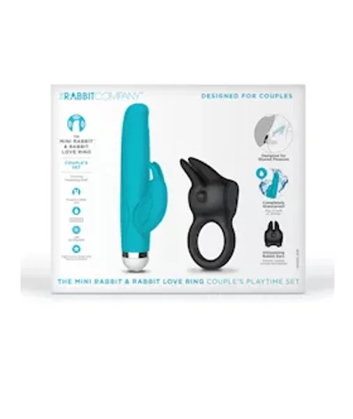 Trc Mini Rabbit And C-ring Set - Black/blue — image 6 of 8