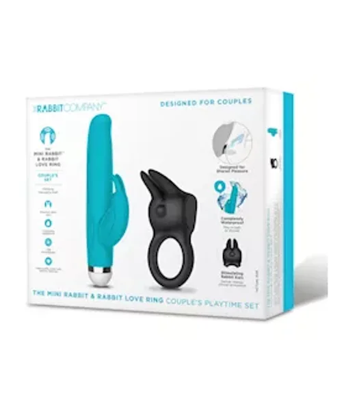 Trc Mini Rabbit And C-ring Set - Black/blue — image 7 of 8