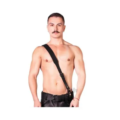 Prowler Red Sam Browne Belt Blk Sm