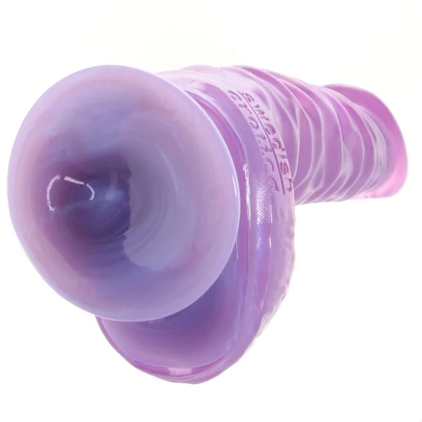 Crystal Cote 7 Inches Dong - Purple