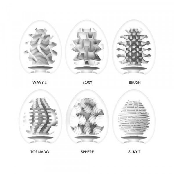 Tenga Egg Variety Pack Penis Masturbator Sleeves