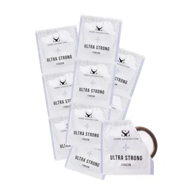 Share Satisfaction Ultra Strong Condoms 100 Bulk Pack