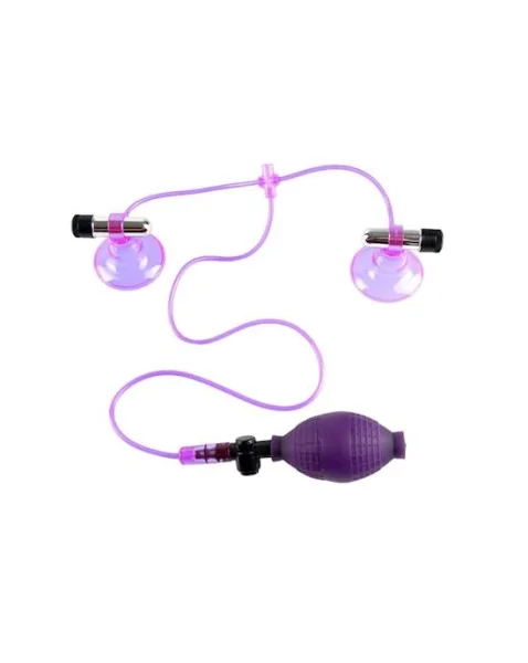 Vibrating Nipple Super Suck-hers - Purple