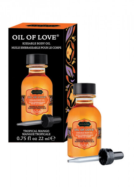 Kama Sutra Oil of Love - Tropical Mango - 0.75 oz.