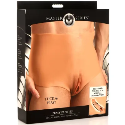 Pussy Panties Silicone Vagina Plus Ass Panties Small