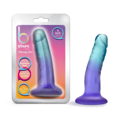 B Yours Morning Dew 5 Inch Dildo Sapphire