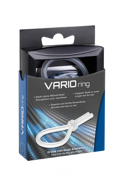 VARIOring - Transparent - Steel Cock Ring