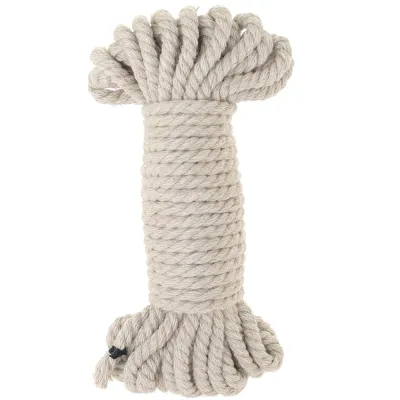 Merci Bind Tie Hemp 30ft Bondage Rope in Natural