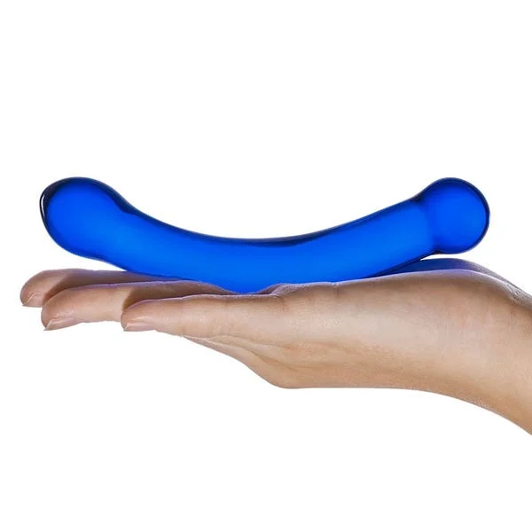 Glas 6-inch Curved G Spot Glass Dildo